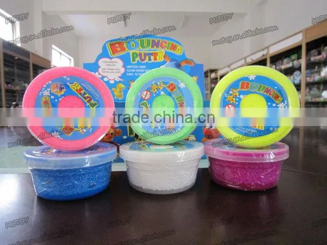 New Promotion Play novelty magic Foam Putty magic factory supplier foam putty bouncing putty diy bouncing putty toy bouncy putty