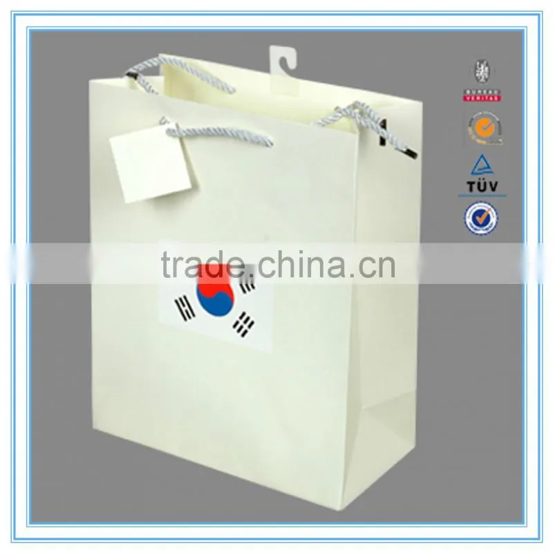 Alibaba China manufacturer customized cheap recycle paper bag machine made production paper bag for shopaping