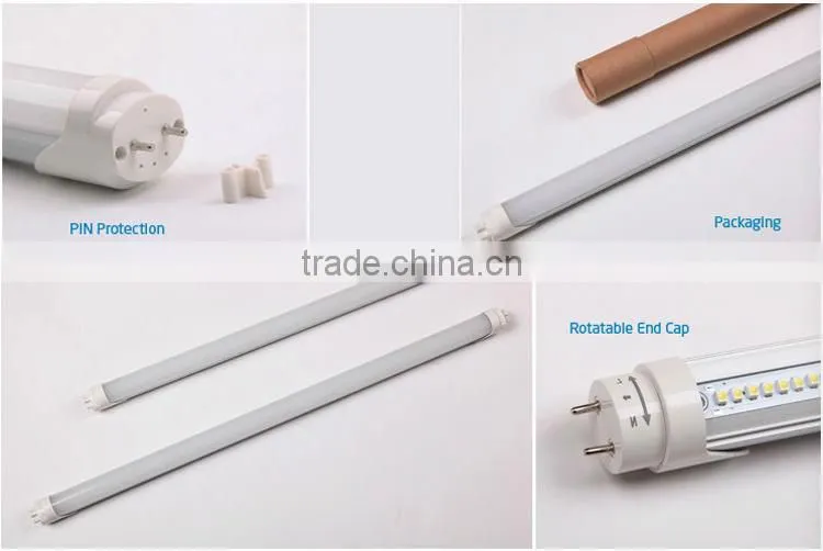GU13 Plastic Cap 9W 12W 15W 18W 36W T5 T8 LED Tube Light