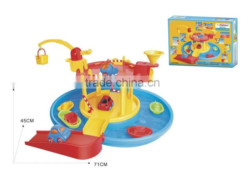 Newest Children Cartoon Pleasure Ground with plane and car