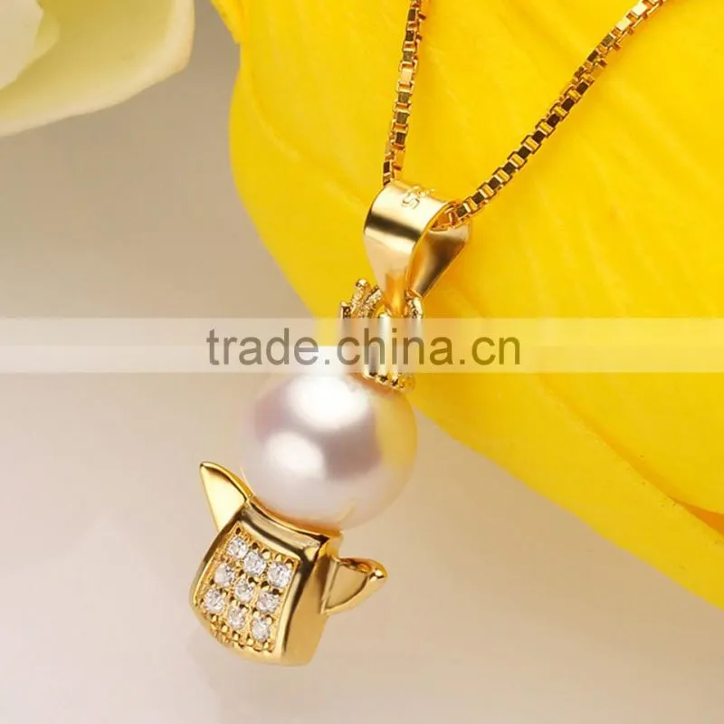 wedding jewelry culture freshwater pearl beads pendant