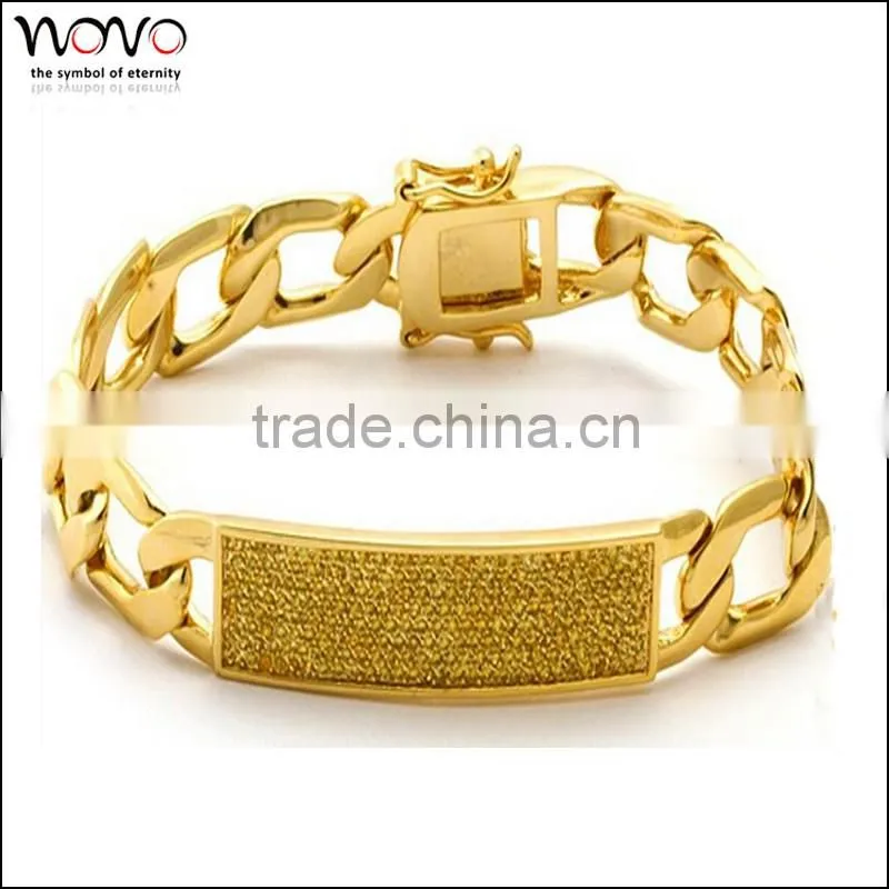 2016 Fashion gold chain bracele