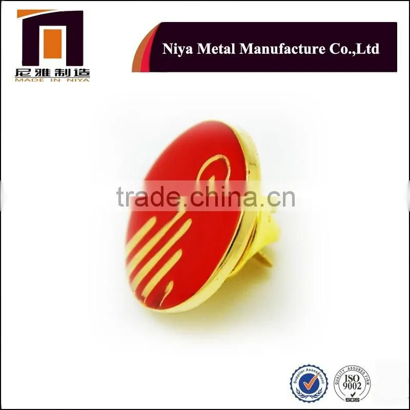 Customized shaped 3d badge flower custom bulk lapel pins