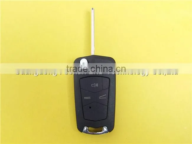 Upgraded folding flip car key remote shell case fob for Toyota 3 button