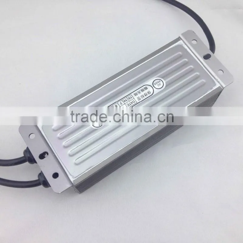 Waterpoof DC5V/DC12V/DC24V Metal Shell Ripple Less than 150mV Work temp -40--+80 120W 18V Switching Power Supply