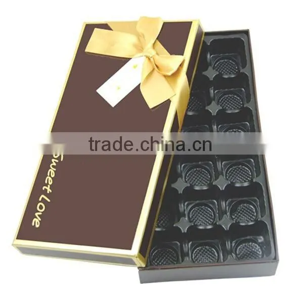Hot-selling different types gift packaging box bow tie packaging box