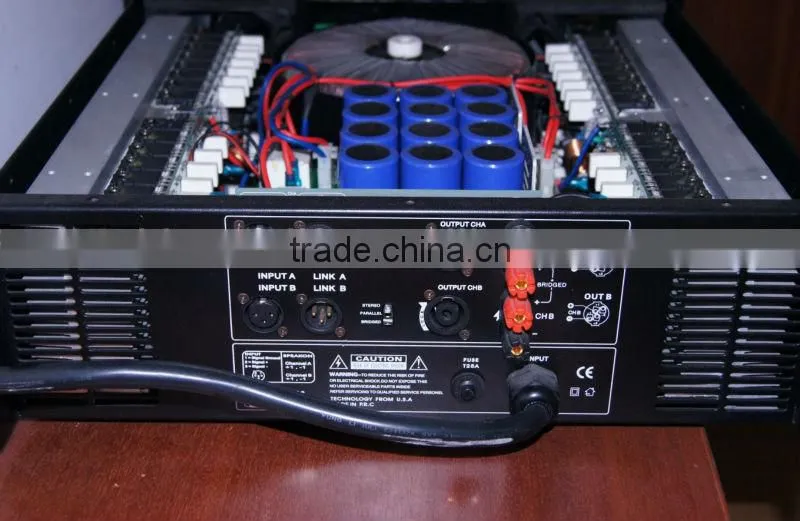 Big power and reliable audio amplifier AX series