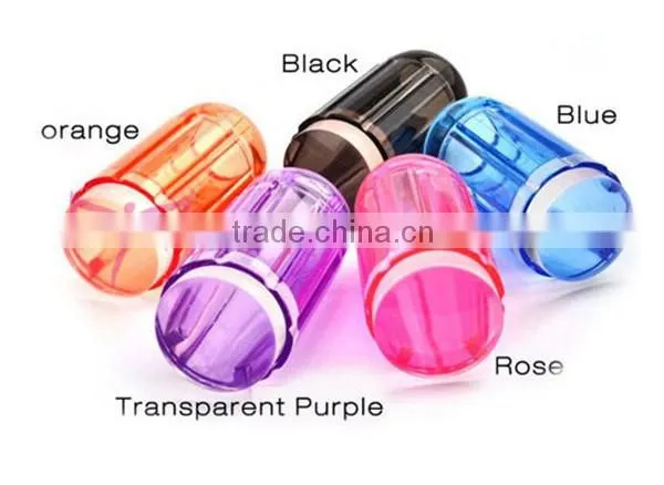 2016 new nail stamper,clear jelly nail stamper,transparent nail stamper