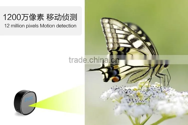 HD720P/30fps Wireless wifi Desk Alarm Clock camera