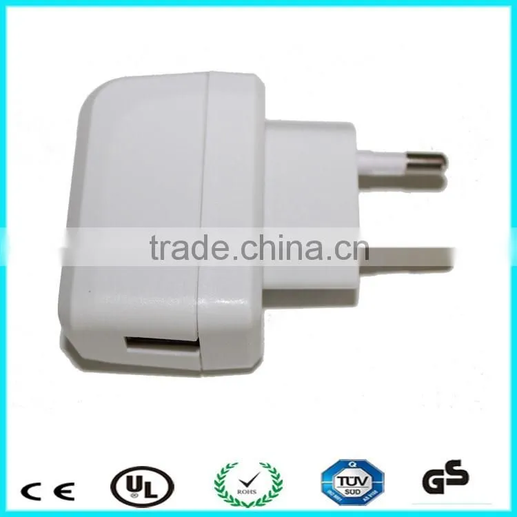5V Mobile Phone USB Charger Adapter TUV CE Approved
