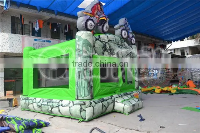 2016 New Design Best quality inflatable motorcycle bouncers,inflatable house,jumping castle