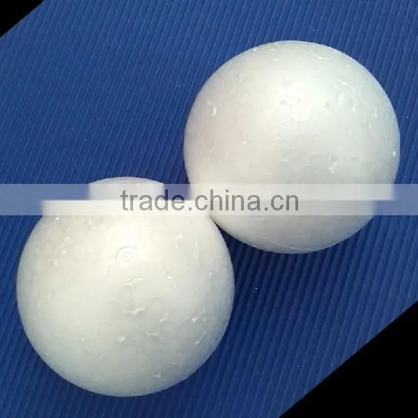 YIWU yipai 15cm white styrofoam ball/christmas ball for decoration