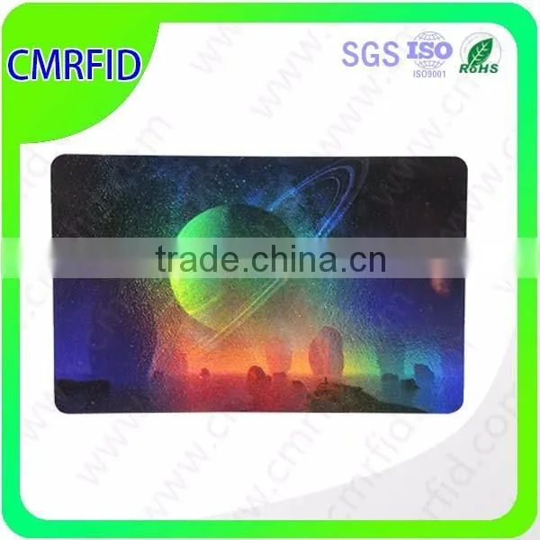 Coloful PVC UHF RFID card with micro print