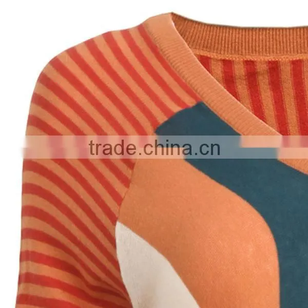 unequal knit sweater