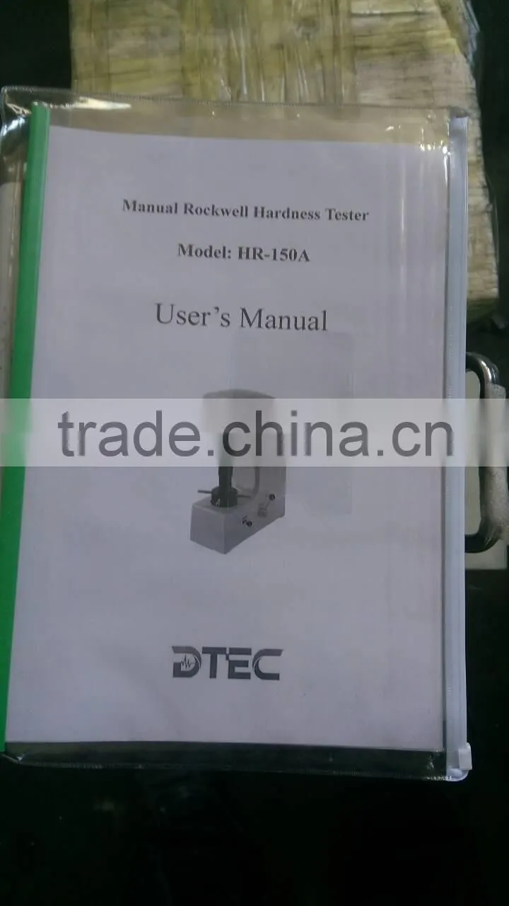 DTEC HR-150AH Manual Heighten Rockwell Hardness HRC,test specimans with larger size and more complicated shape