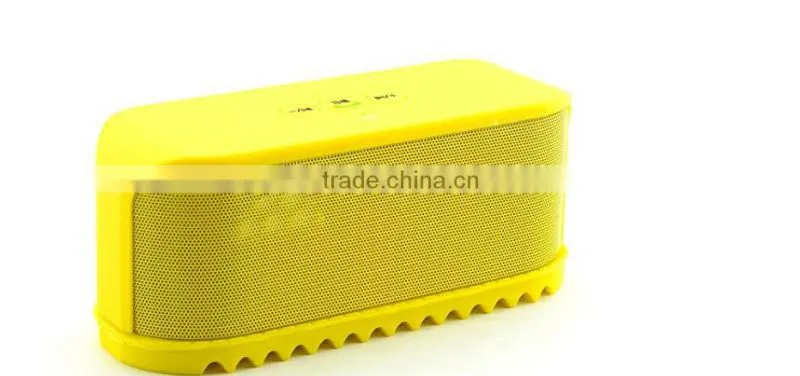 JY-4 Blutooth Wireless Speaker Portable Stereo Speakers Subwoofers With Answer Phone Mic TF Card U Disk Wave Skid Bottom