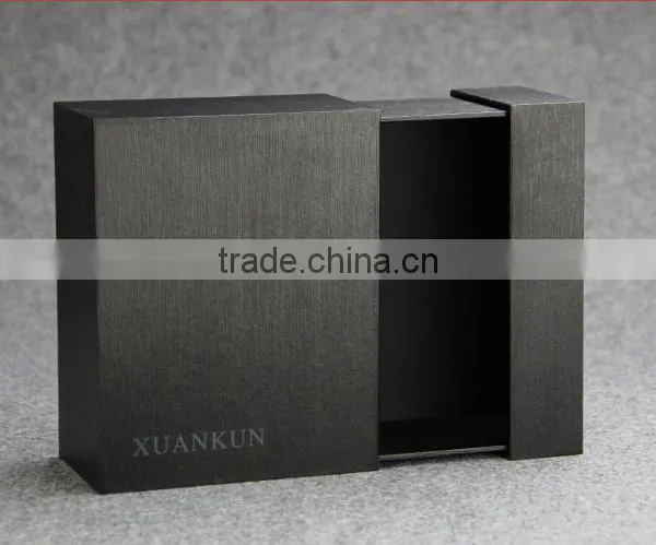 Foam inserts bottom shape paper jewelry box for perfume
