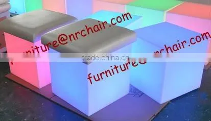 shanghai commercial furniture led illuminated LED cube