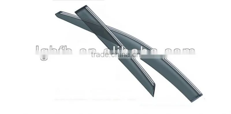 rear window sun visor door visor for mercedes benz chrome window visor