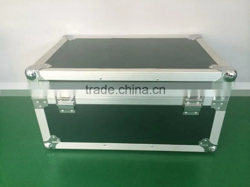 Black huge storage carrying hard case heavy duty aluminum tool box