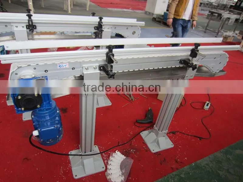 flexlink chain production line/tabletop chain conveyor