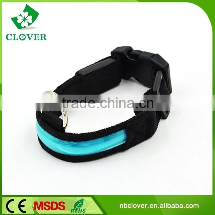 Fashion and popular design reflective nylon dog collar