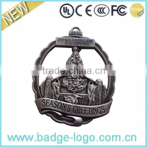 3D Metal Lion Head Pendant