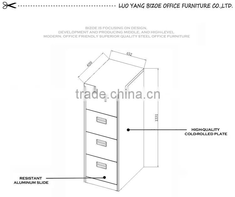 adjustable drawer vertical filing cabinets
