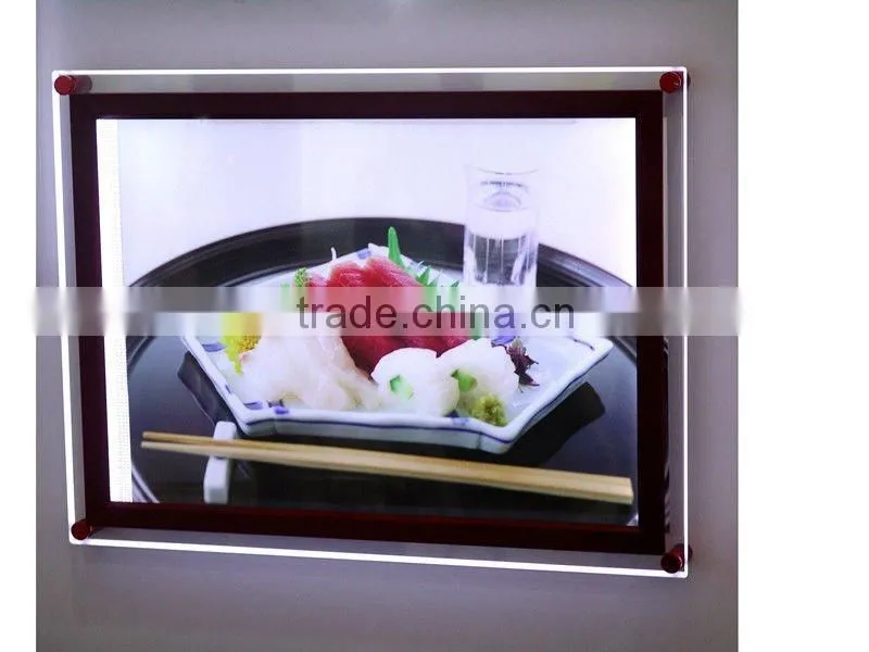 advertising led light photo frame