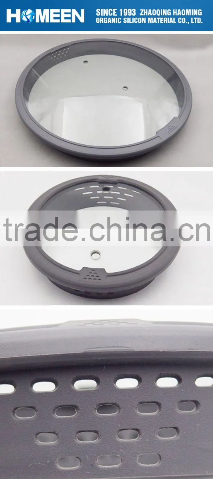 Anti Spill Kitchen Gadget New Design Cookware Glass Lids For Pots