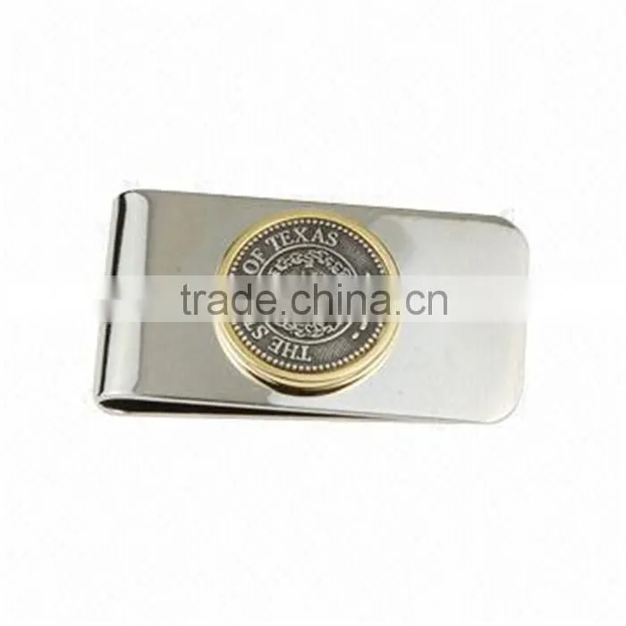 Promotional gift durable money clip, clip wallet