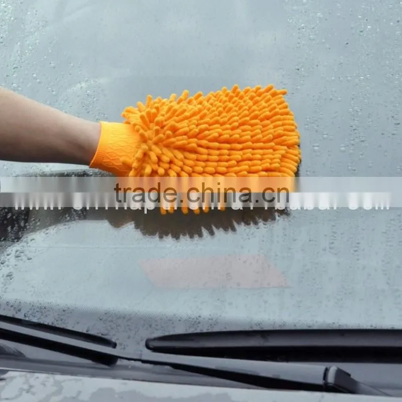 fashion car wash glove supplier waterproof car wash glover