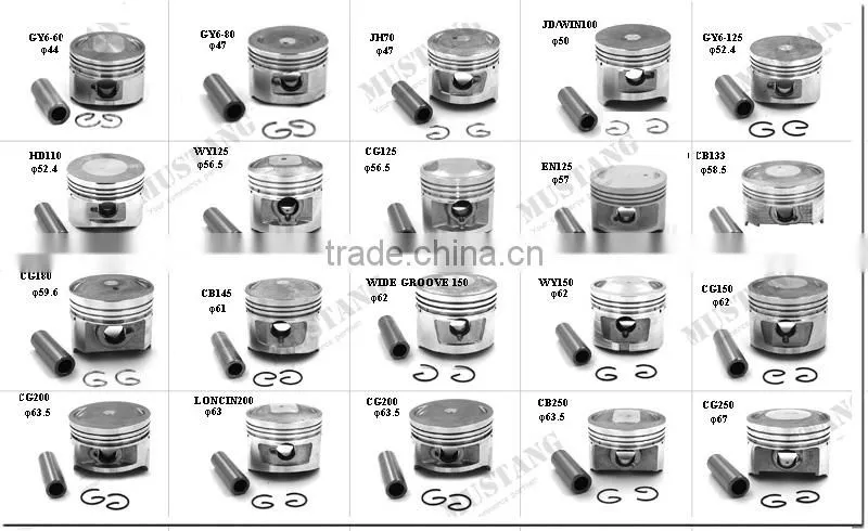 Multi-Models Motorcycle Cylinder Spare Parts for Tricycle