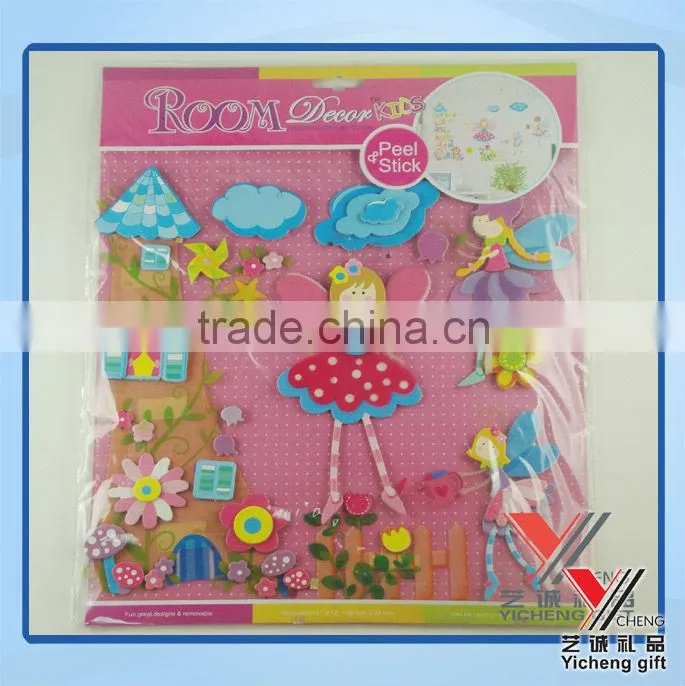 handmade 3D sticker, handmade stiker, paper sticker