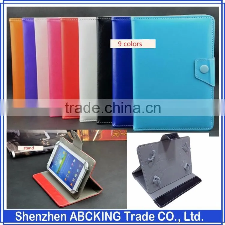 Smart Book Magnetic Stand Tablet pc leather case For Samsung Sony Huawei ASUS 7 8 9 10 inches tablet pc
