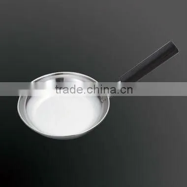 Stainless Steel Saute Pan with PC Horizontal handle for Japanese rice bowl dish
