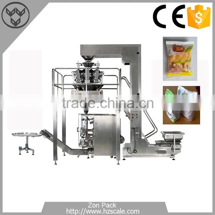 High Speed Vertical Packing System With 14 Heads Weigher/Automatic Granule Vertical Packing Machine