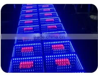 Remote Control Black LED Starlit Glass Dance Floor Wedding Club Party Favored