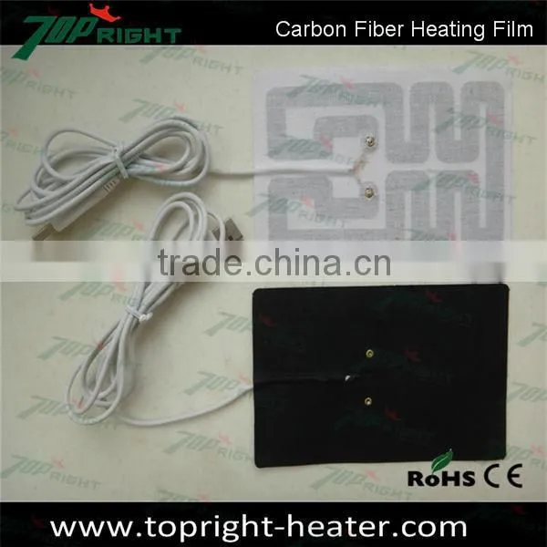 Carbon Fiber Heating Element for heating glove circuit 7.4v