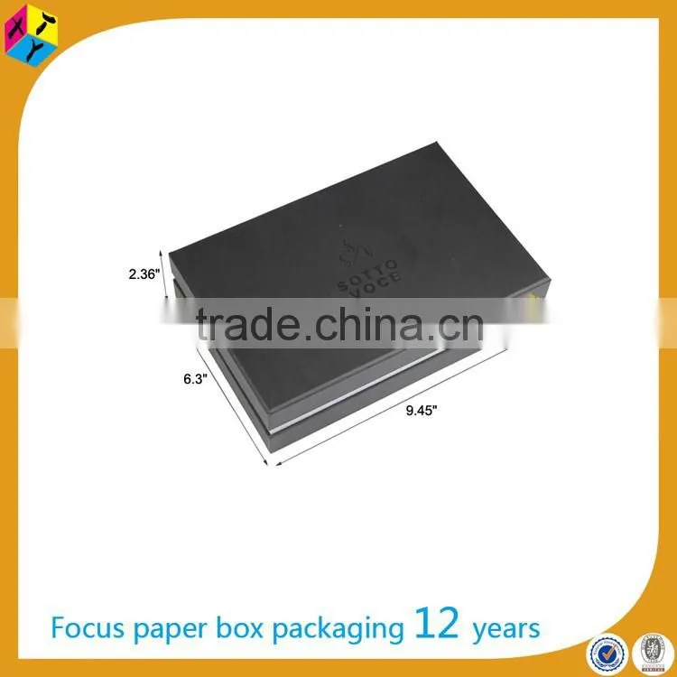 rigid logo printing paper packaging the shirt box