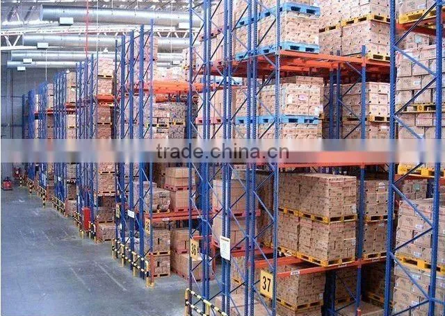 double deep racking for warehouse