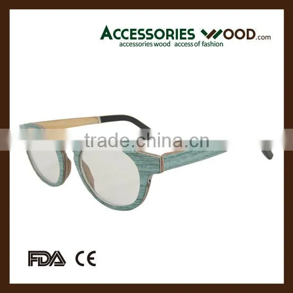 2016 High Quality Vintage Ebony Wood optical glasses, Custom reading glasses