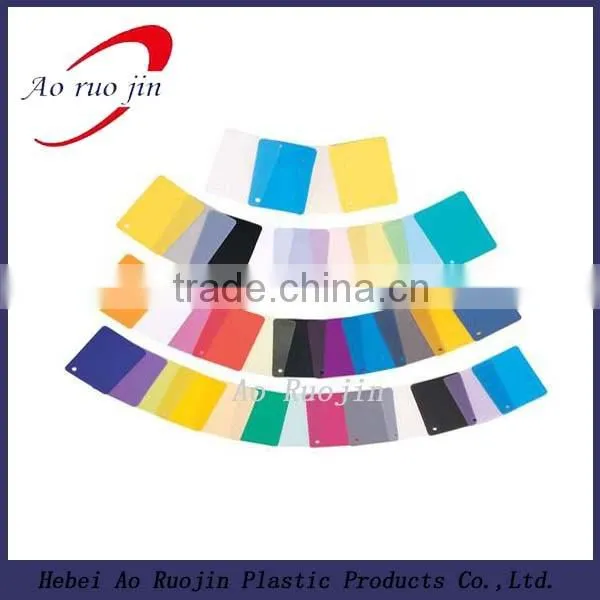 Customized colours matt cutting pp board