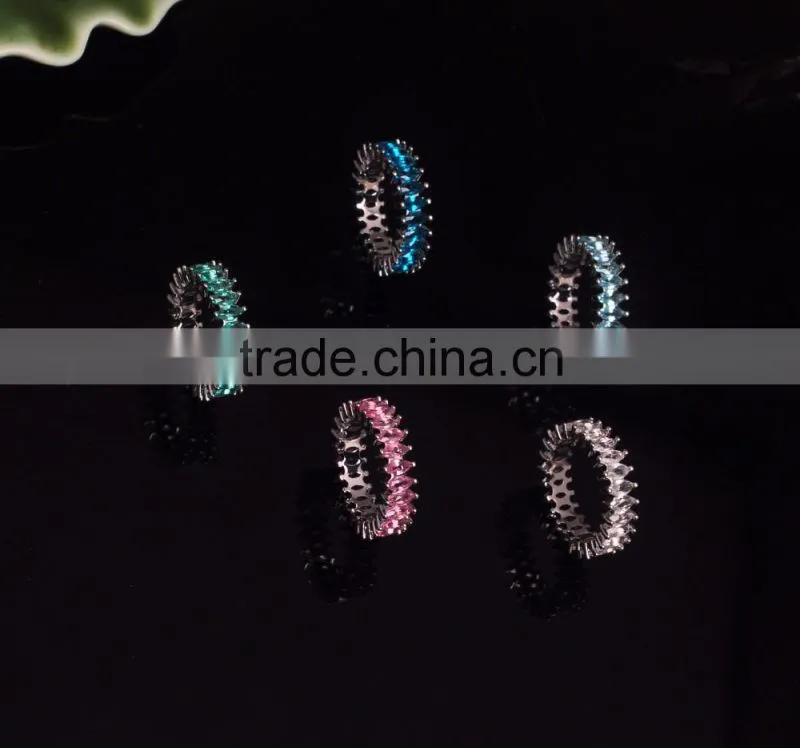 Trendy Heart Pendant Necklace/Gemstone Zircon Jewelry Wholesale /Charm Pendant