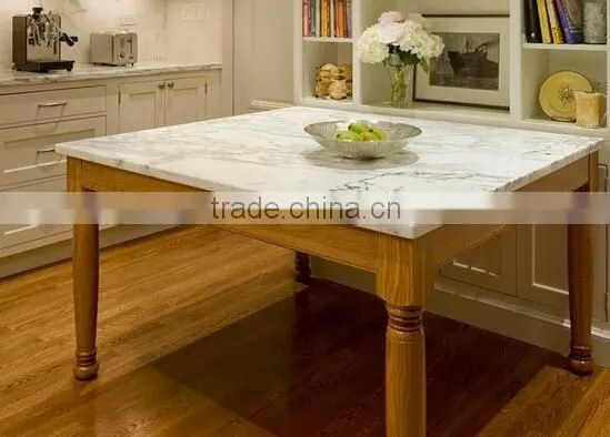 Fashional white marble top dining table set