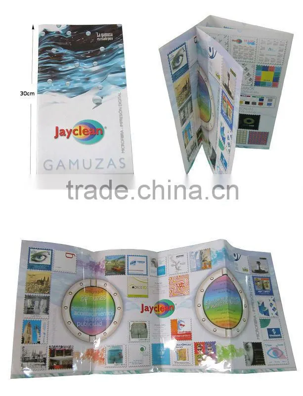 custom printed fairground guide flyer with high quality