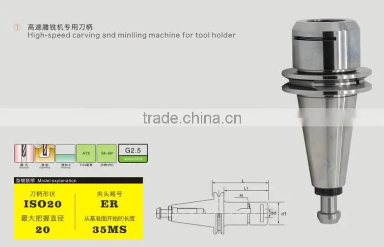 ISO-MS HIGH SPEED HANDLE TOOL HOLDER