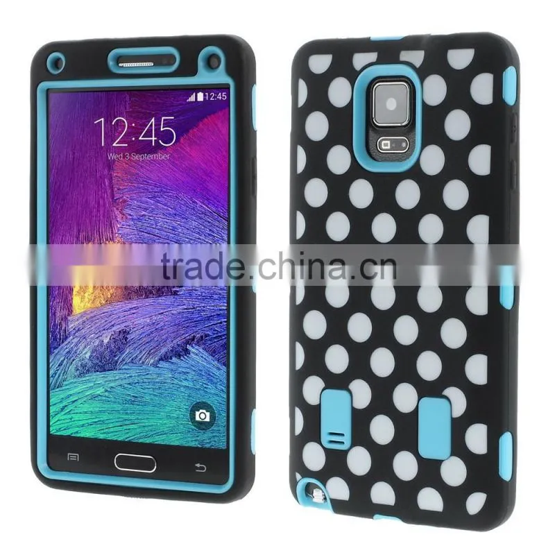 New mobile phone accessory mobile phone bags & cases PC TPU case for Samsung Note 4