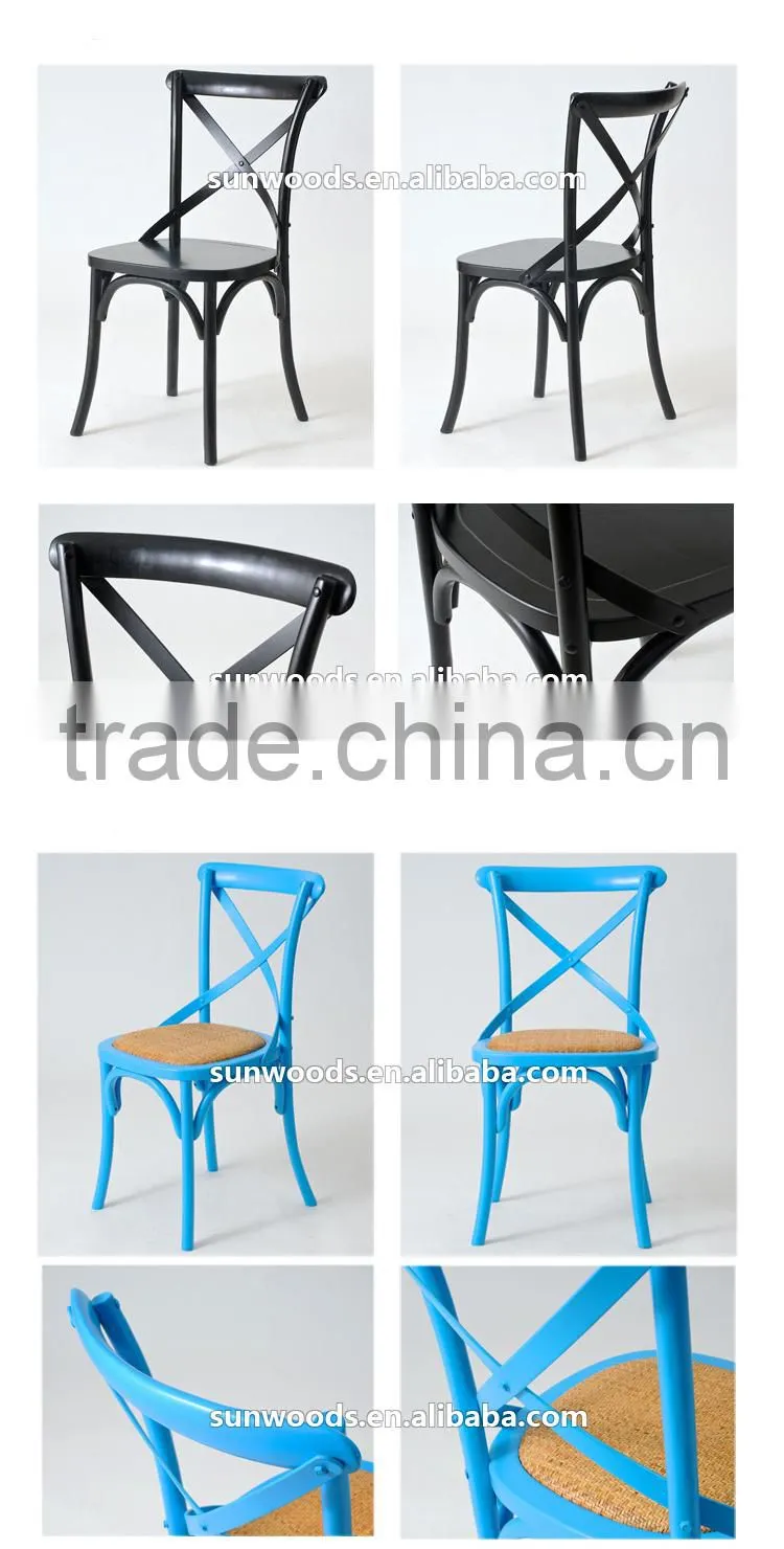 X cross back dining chair with high quality