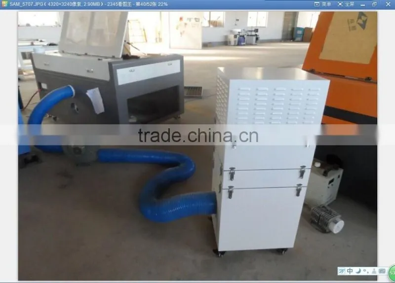 jinan Donglian 4060 pcb laser engraving machine wood with air filter 10 years manufacture